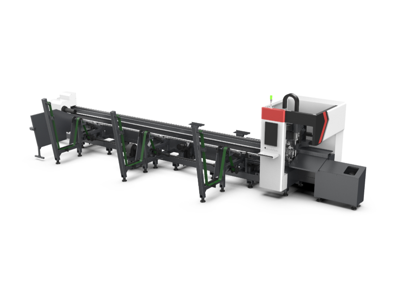 Cortador a laser de fibra de tubo